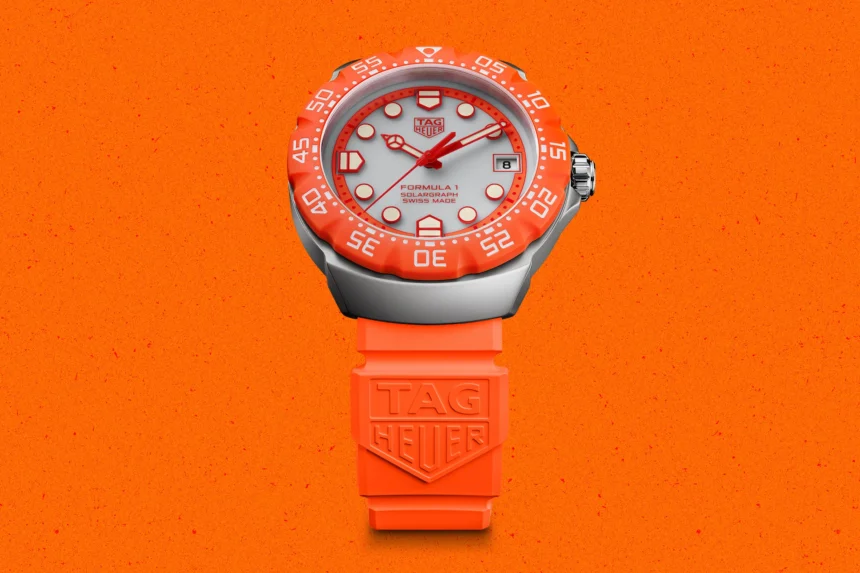 Orange Crush: TAG Heuer Drops a Bright Revamp of the Original Metal F1 Watch